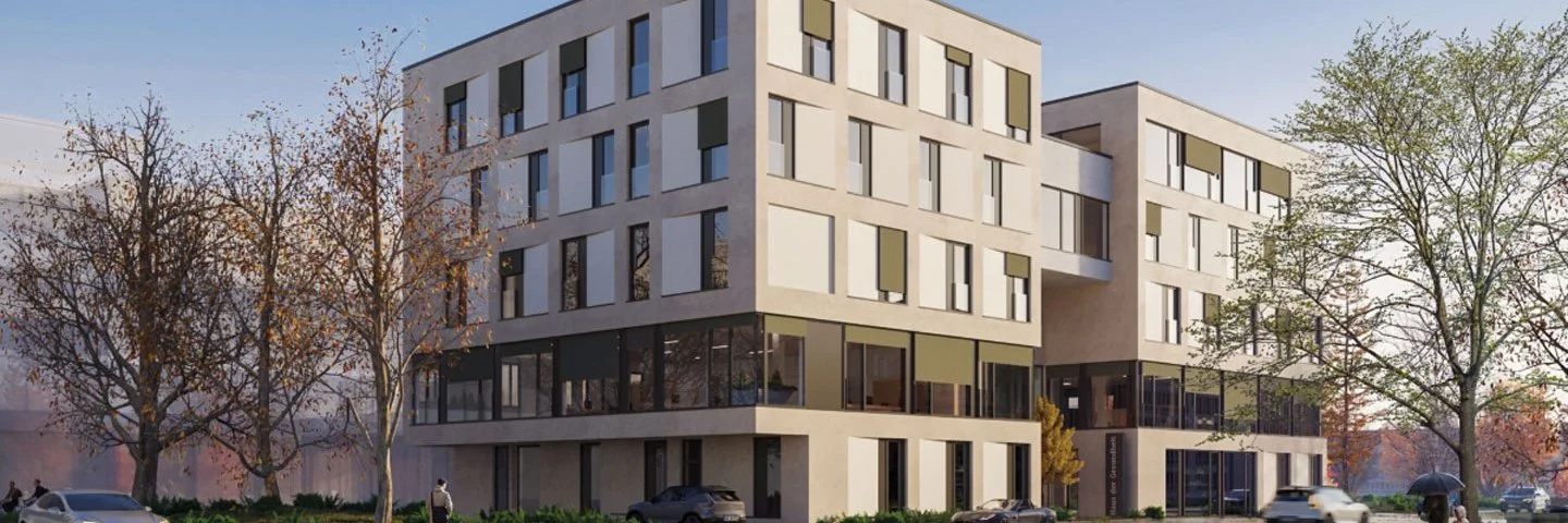 Das Gebäude des AOK-Gesundheitszentrum in Calw von außen