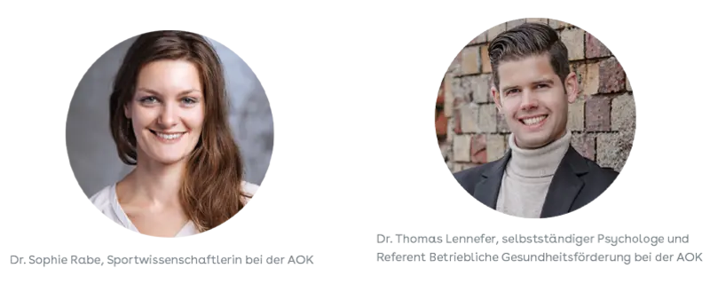Dr. Sophie Rabe und Dr. Thomas Lennefer