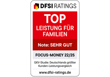 Auszeichnung für die AOK Hessen DFSI-Siegel: Top Leistung für Familien