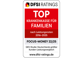 Auszeichnung für die AOK Hessen DFSI-Siegel: Top Krankenkasse für Familien