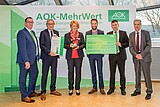 Überreichung des Preises an den Preisträger Saarland: Ministerium für Wirtschaft, Arbeit, Energie und Verkehr
