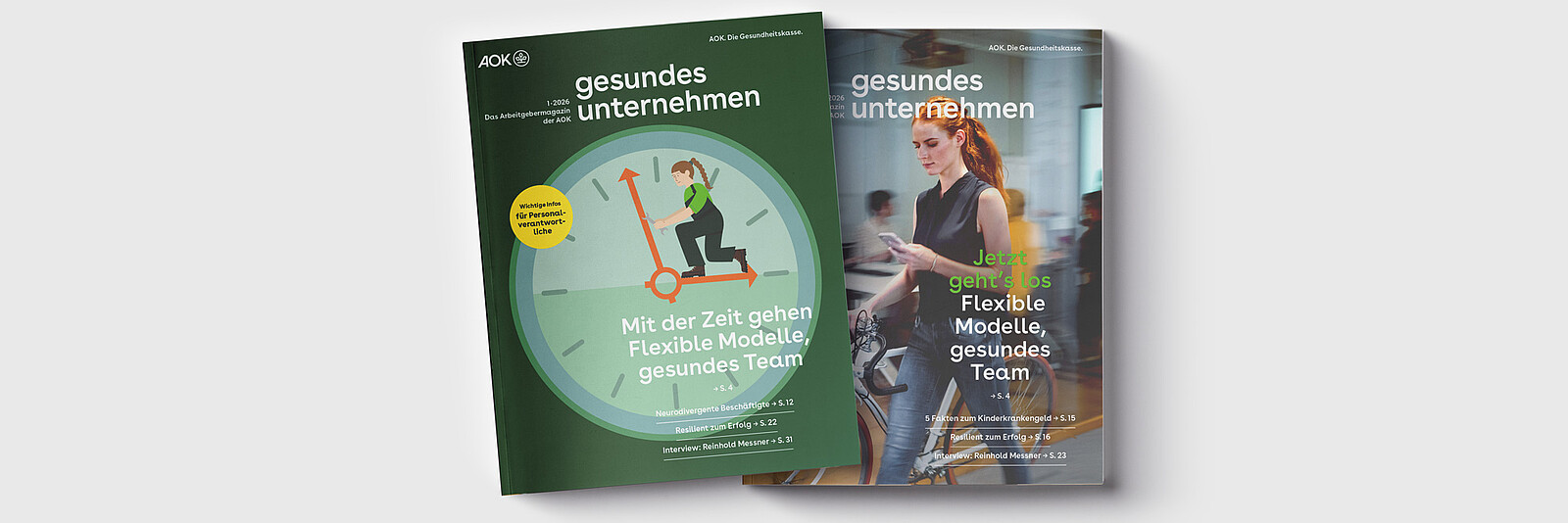 Die Cover der neuen gu-Magazine, Ausgabe 1-2026