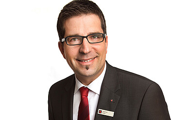 Andreas Fahle, Bereichsleiter Personal bei der Sparkasse LeerWittmund Porträtfoto Andreas Fahle