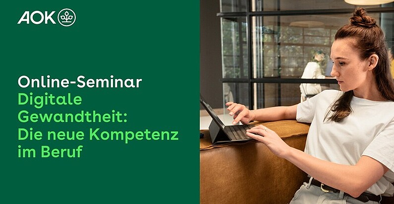 Titelfolie der Präsentation zum Online-Seminar "Digitale Gewandtheit"