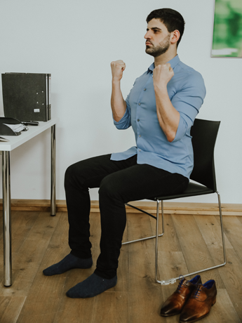 Übung zum Stressmanagement von M. Demirici