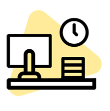 ergo@work Durch einen ergonomischen Arbeitsplatz können Fehl- und Überlastung des Bewegungsapparates vermieden werden.