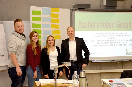 Azubis im BGF-Training Azubis im BGF-Training