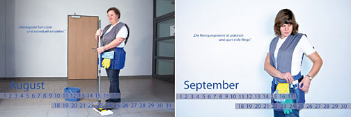 Kalender mit Arbeitsschutzmotiven Kalender mit Arbeitsschutzmotiven