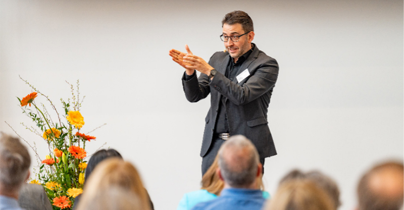 Keynote Speaker Prof. Dr. Carsten C. Schermuly Sprecher während seines Vortrags