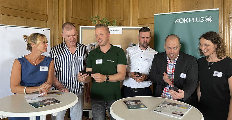 Netzwerktreffen Leipzig: Schwager Fröb Schumann Staigys Mauritz Sachsea