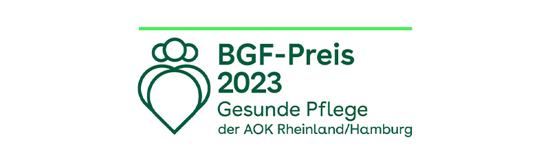 BGF-Preis Gesunde Pflege 2023