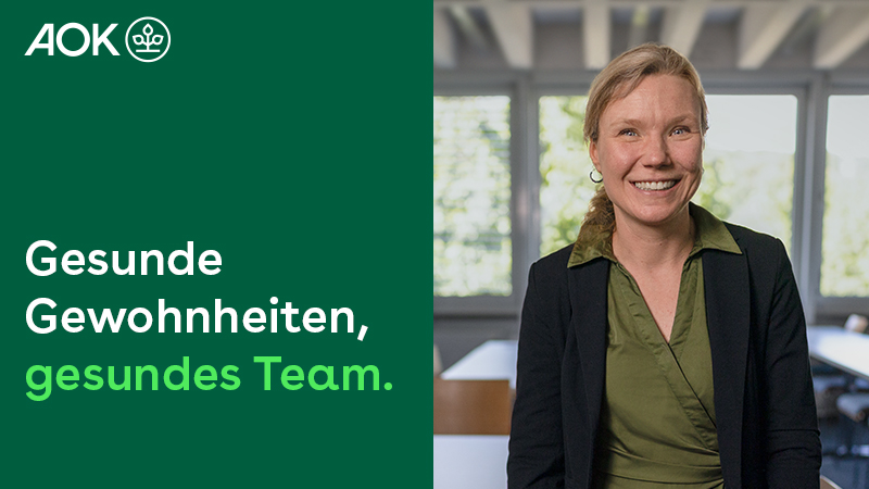 Prof. Dr. Claudia Luck-Sikorski, Professorin für Psychische Gesundheit & Psychotherapie an der SRH Hochschule für Gesundheit dazu, wie Arbeitgeber das Entwickeln von gesunden Gewohnheiten unterstützen können.