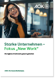Cover der Broschüre „New Work“