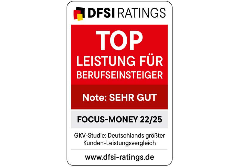 Auszeichnung für die AOK Hessen DFSI-Siegel: Top Leistung für Berufseinsteiger