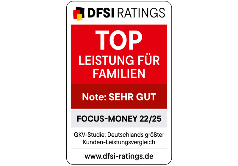 Auszeichnung für die AOK Hessen DFSI-Siegel: Top Leistung für Familien