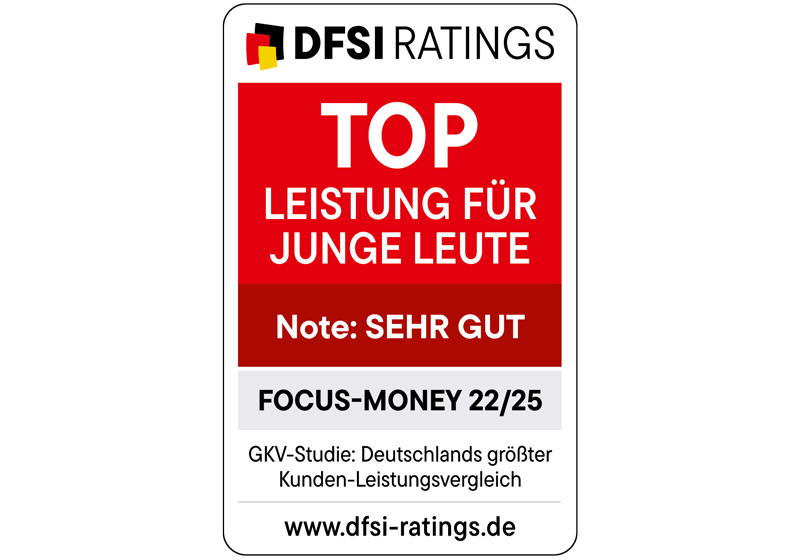 Auszeichnung für die AOK Hessen DFSI-Siegel: Top Leistung für junge Leute