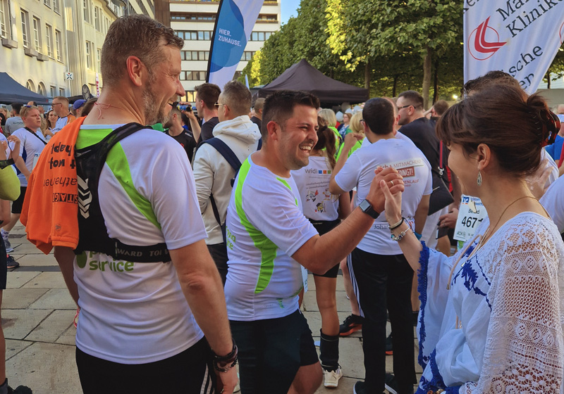 Firmenlauf: stärkt den Zusammenhalt und die Motivation im Team. Firmenlauf: stärkt den Zusammenhalt und die Motivation im Team.