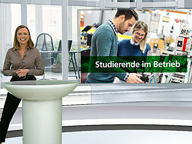 PunktGenau! Entschädigung bei Quarantäne Moderatorin im Studio