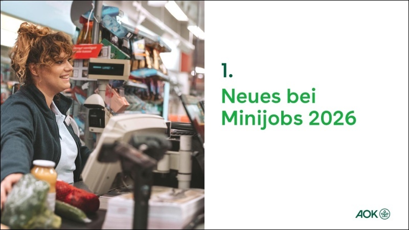 Thumbnail Neues bei Minijobs 2026