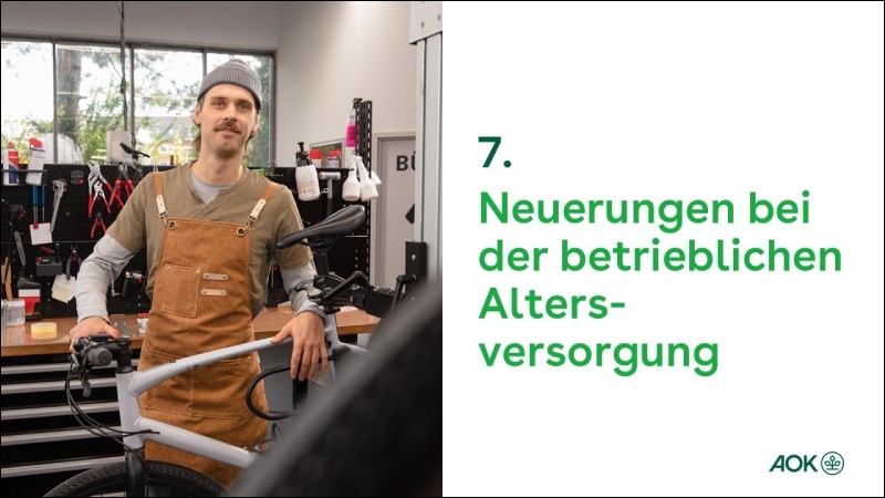 Thumbnail Neuerungen bei der betrieblichen Altersversorgung