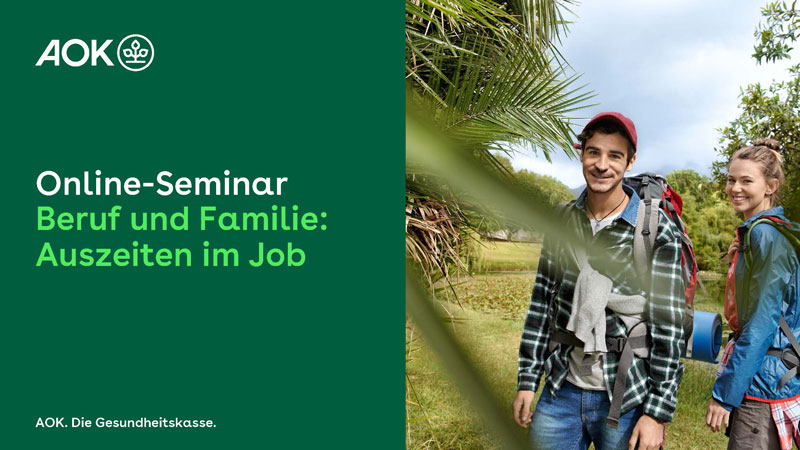 Thumbnail Online-Seminar „Auszeiten im Job“