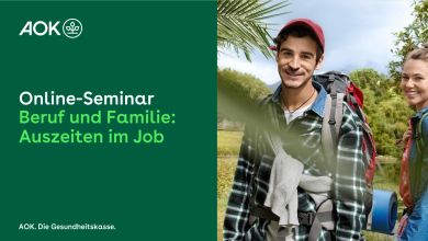 Online-Seminar „Berufliche Auszeiten“ Startseite Präsentation