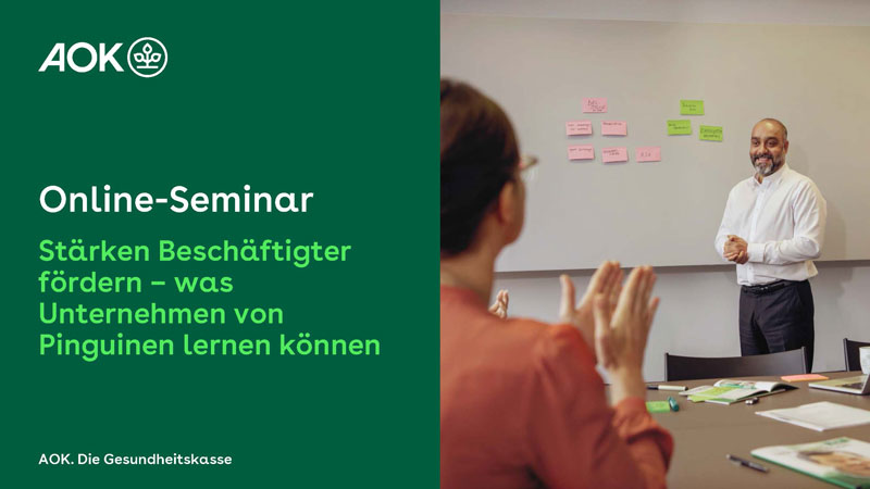 Thumbnail Online-Seminar Stärken Beschäftigter fördern