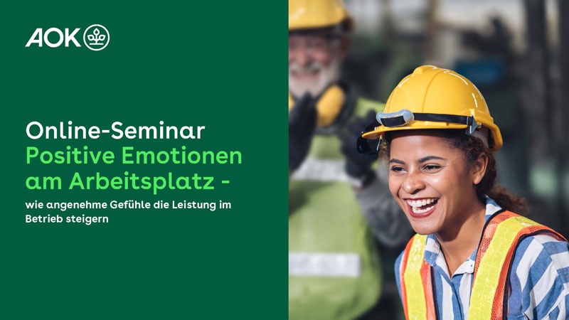 Thumbnail Online-Seminar Positive Emotionen am Arbeitsplatz