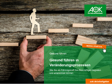 Online-Trainings Gesund führen Startseite Gesund führen