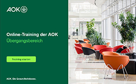 Online-Training der AOK: Übergangsbereich