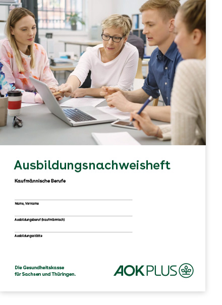 Ausbildungsnachweisheft: Deckblatt für Ausbildungsnachweisheft für kaufmännische Berufe Ausbildungsnachweisheft: Deckblatt für Ausbildungsnachweisheft für kaufmännische Berufe