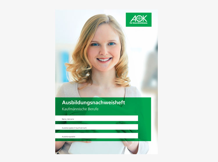 Ausbildungsnachweisheft - Titelbild