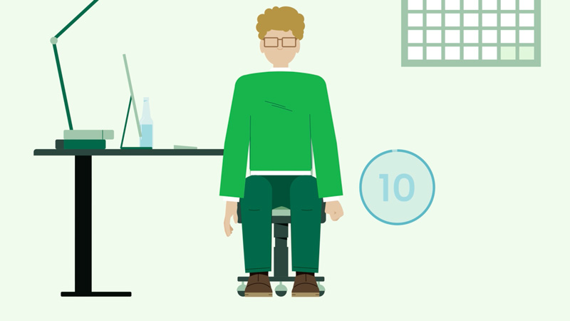 Ausgleichsübungen zur Entspannung Ihrer Hände und Augen Ausgleichsübungen zur Entspannung Ihrer Hände und Augen