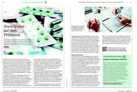 Das Bild zeigt zwei Seiten von Pro Dialog vom 5. Februar 2026. Pro Dialog sind AOK-Sonderseiten in der Ärzte-Zeitung.