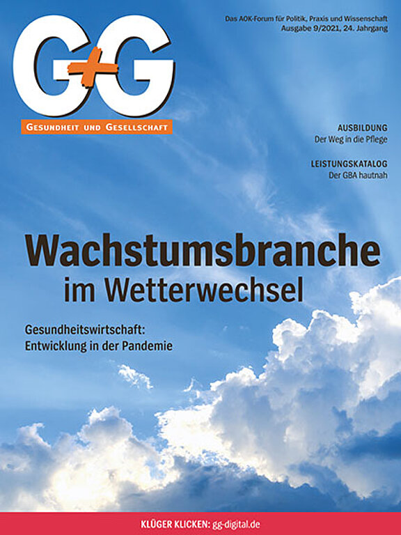 G+G-digital: Cover Ausgabe 9/2021