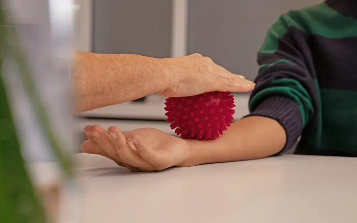 Massage-Ball für die Ergotherapie