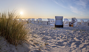 Strand in Deutschland: Symbolbild für Urlaub