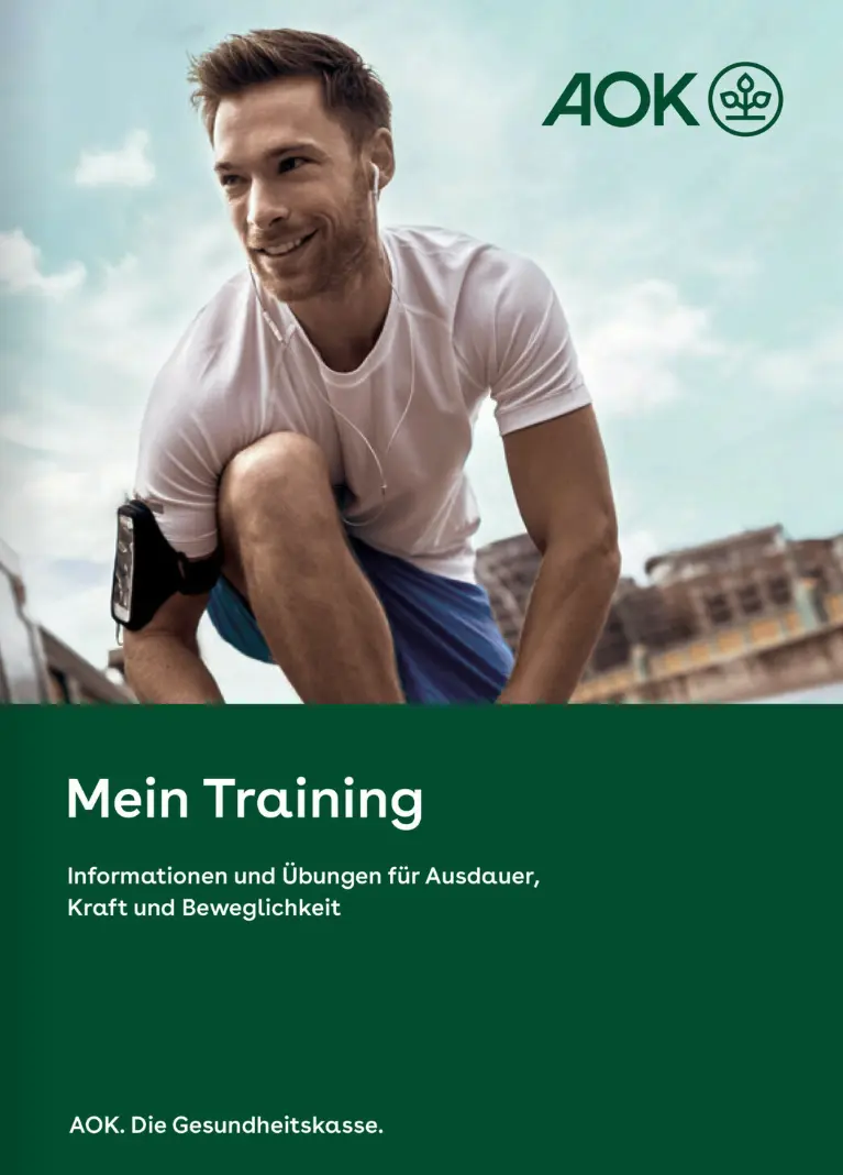 Titelseite der Kursbroschüre Mein Training