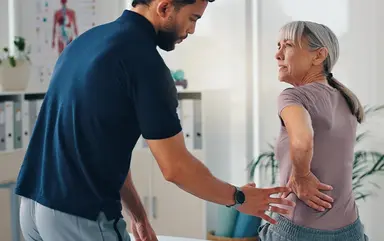 Rückenbehandlung (Symbolfoto)