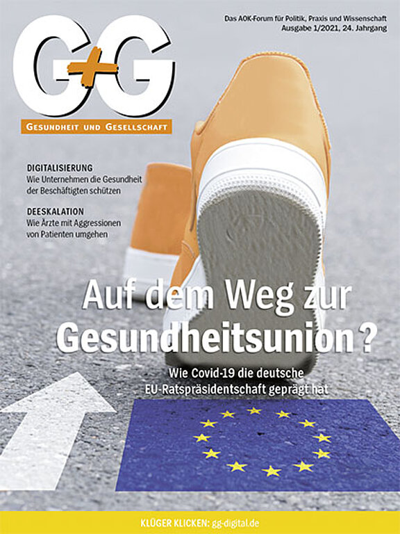 G+G-digital: Cover Ausgabe 1/2021