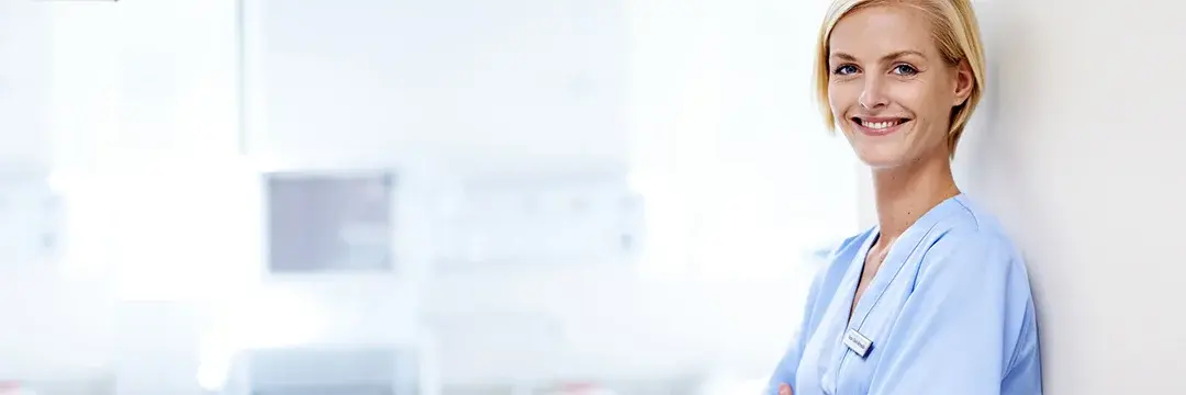 Junge Pflegerin Foto: Junge Pflegerin