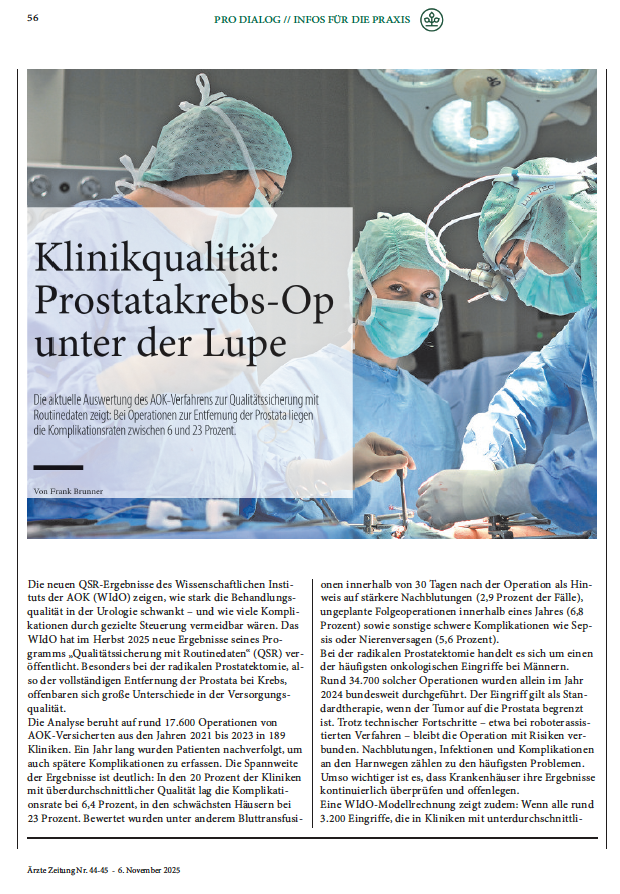 Pro Dialog vom 6. November 2025 Pro Dialog vom 6. November 2025