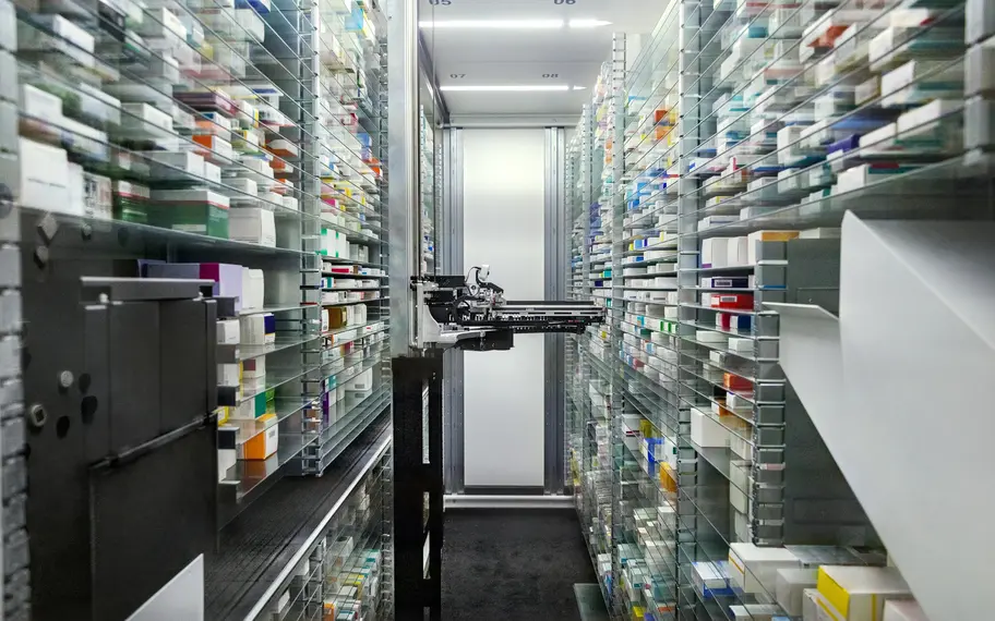 Warenlager eine Apotheke
