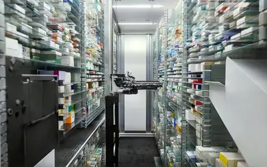Warenlager eine Apotheke