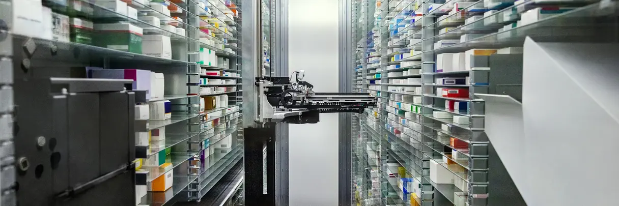 Warenlager eine Apotheke Warenlager eine Apotheke
