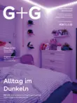 Cover der Zeitschrift „G+G – Gesundheit und Gesellschaft“, Ausgabe 6/2026. Zu sehen ist ein in violettes Licht getauchtes Kinderzimmer mit Bett, Kommode, Stofftieren und an der Wand aufgehängten Baseballkappen. Titelthema: „Alltag im Dunkeln – ME/CFS: Eine schwere Erschöpfungskrankheit raubt Kindern die Lebenskraft“. Weitere Themen auf dem Cover: „Pflege vor Ort – Warum Hilfe die Nähe braucht“ und „Organspende – Mehr Klarheit für eine schwere Frage“. Rechts oben stehen Titel, Untertitel und Ausgabenangaben der Zeitschrift.