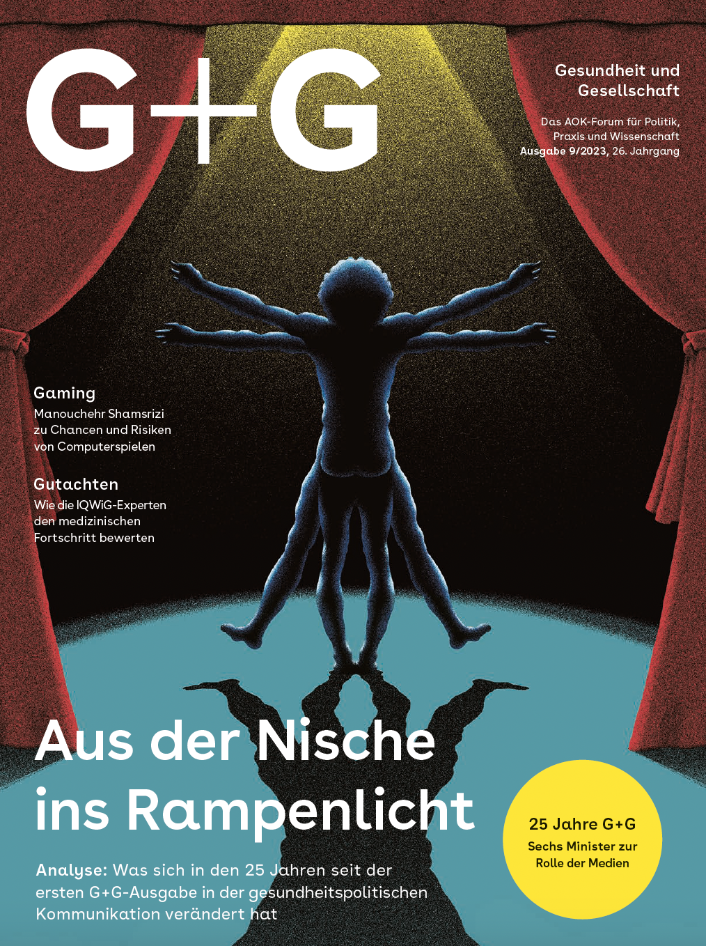 G+G-Gesundheit und Gesellschaft (Cover Ausgabe 9/2023)