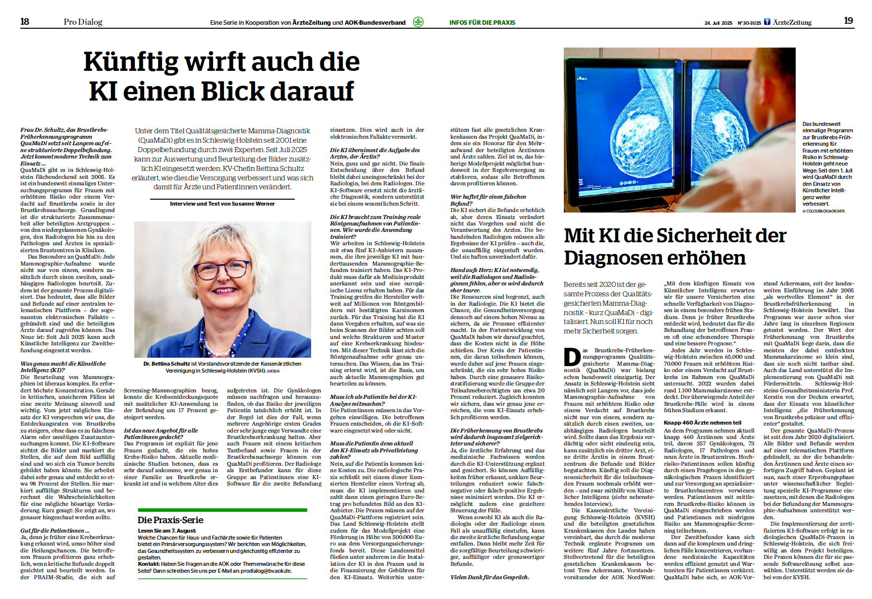 PRO DIALOG vom 24. Juli 2025
