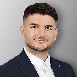 Porträt von Aras Sahid, Trainee bei der AOK NordWest