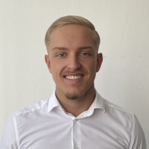 Porträt von Kay Huber, Azubi bei der AOK Hessen